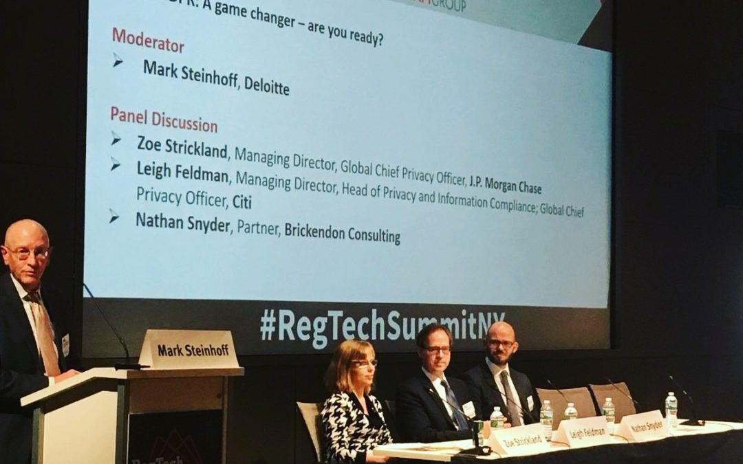 Brickendon’s Snyder to speak at RegTech Summit in New York