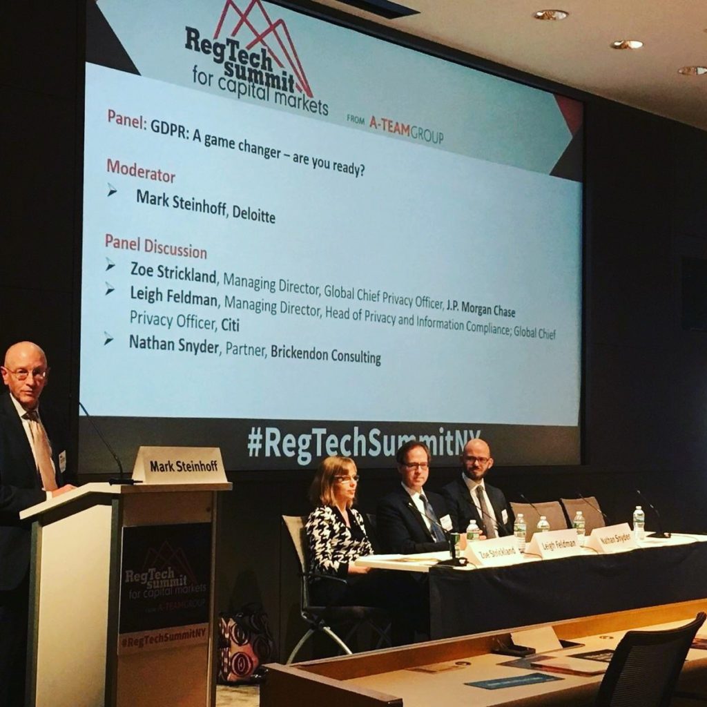 Brickendon’s Snyder to speak at RegTech Summit in New York